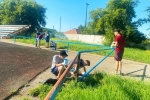 увеличить